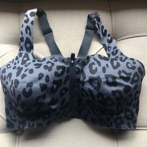 Victoria’s Secret Sports Bra - Black Cheetah Print - 34DD